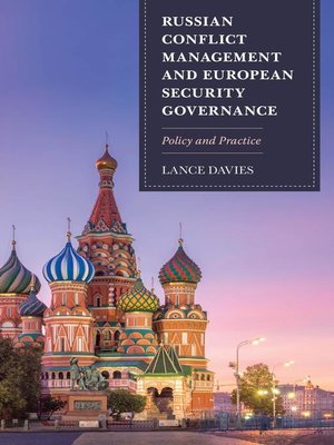 cover image of Russian Conflict Management and European Security Governance